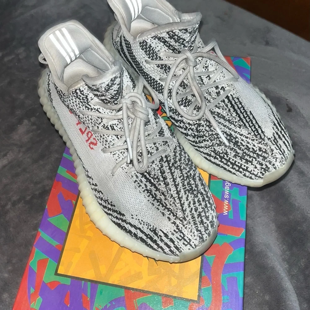 Yeezy Boost 350 Zebra Size 7 - Picture 4 of 13